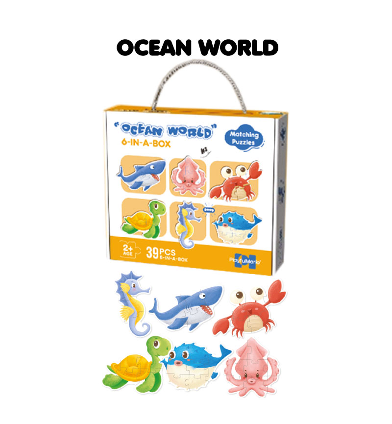 6-In-A-Box Educational Puzzle Set - Image 5
