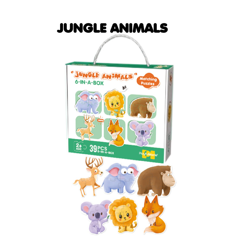 6-In-A-Box Educational Puzzle Set - Image 7