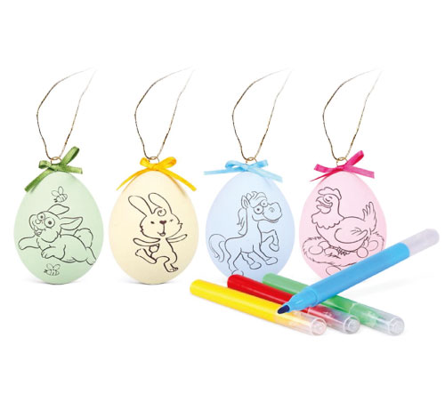 Creative Colouring Eggs