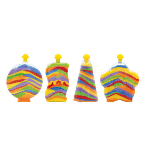 Creative Colourful Sand Decorative Art Bottle