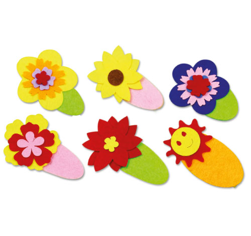Creative Felt Hair Clips