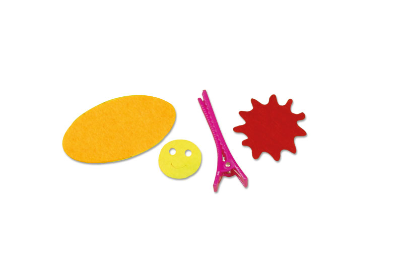 Creative Felt Hair Clips - Image 2