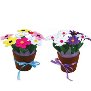 Creative Felt Flowers Pot