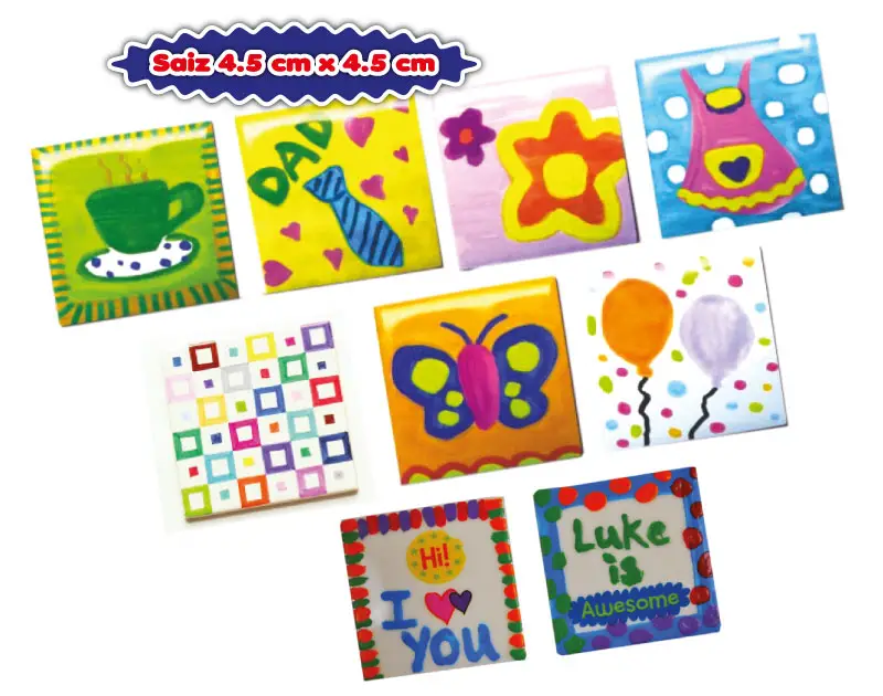 Creative Magnetic Tile Art - Image 2