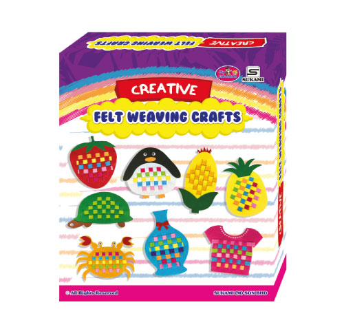 Creative Felt Weaving Crafts (Kraf Anyaman Kain) - Image 4