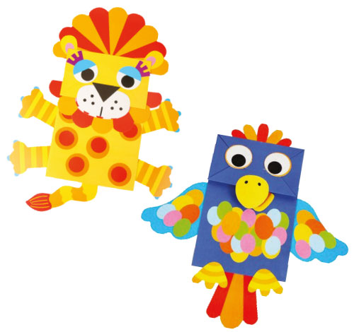 Creative Paper Bag Animals