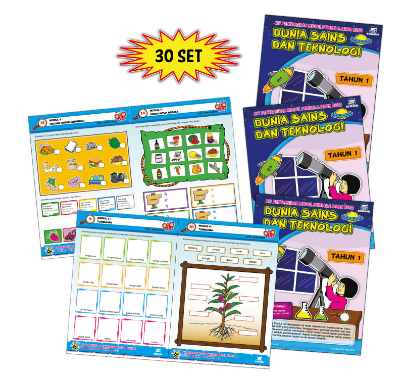 Kit Aktiviti & Pentaksiran - Dunia Sains & Teknologi KSSR Tahun 1 - Image 2